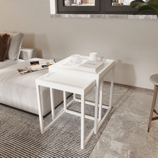 Mira Tepsili Sehpa Seti Mira Tepsili Sehpa Seti