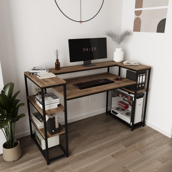 Vista Raflı Çalışma Masası Vista Raflı Çalışma Masası