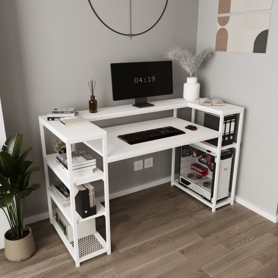 Vista Raflı Çalışma Masası Vista Raflı Çalışma Masası