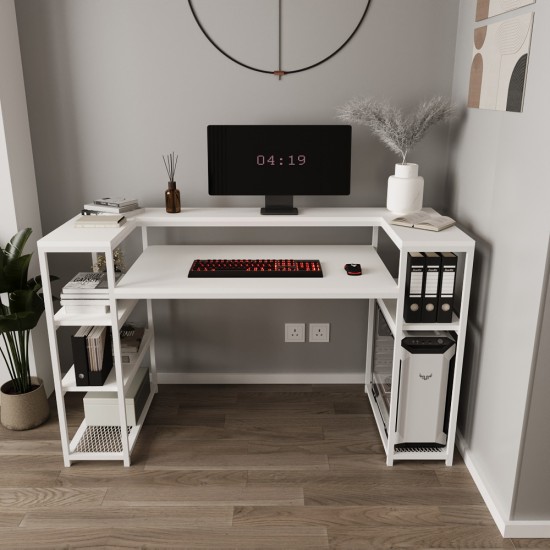 Vista Raflı Çalışma Masası Vista Raflı Çalışma Masası