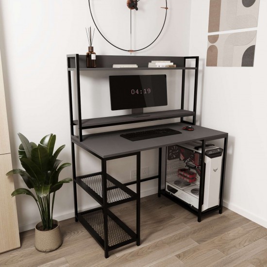 Regal Raflı Çalışma Masası